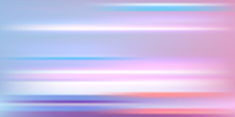 Abstract Pastel Horizontal Blurred Background