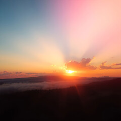 Fototapeta premium beatiful sunrice lyre on the skybeatiful sunrice lyre on the skybeatiful sunrice lyre on the sky