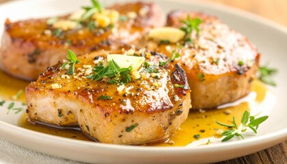 Honey Garlic Glazed Pork Chops