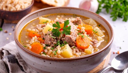 Pork and Barley Soup