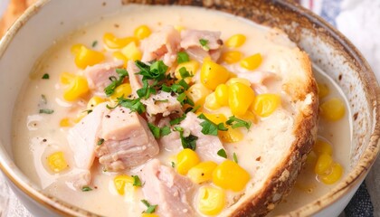 Pork and Corn Chowder