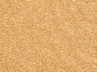 Full Frame of Brown Natural Handmade Paper Texture