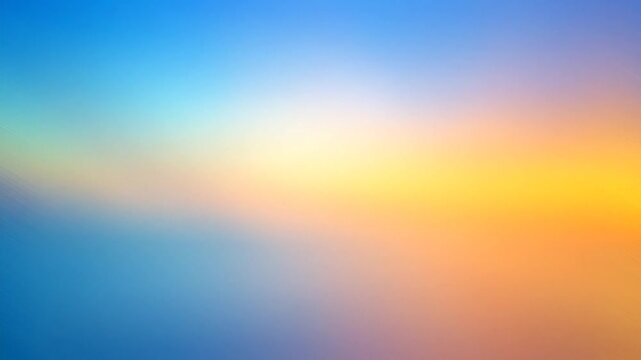 Gradient sunrise blend