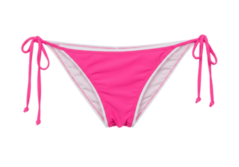 Pink bikini bottom swimsuit apparel fashion summer beachwear