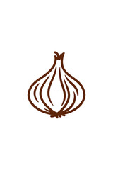 Simple graphic of an onion