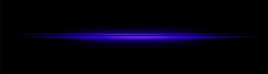 Speedline. Three parallel glowing beams with blurred transitions. Motion effect creates sense of acceleration and energy in symmetrical layout.