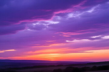 Obraz premium sunset in the sky