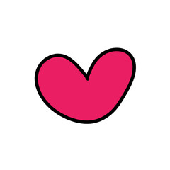 red heart icon