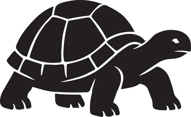 turtle silhouette vector