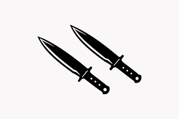knife isolated on white background
