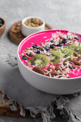 Delicious Acai ready for the breakfast