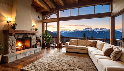 Mountain View Living Room