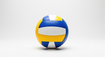 Fototapeta premium Volleyball Isolated on White Background