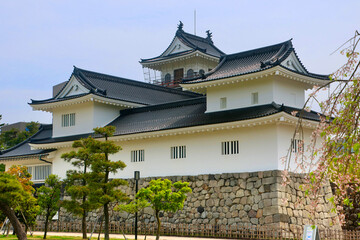 Naklejka premium 富山城（富山県・富山市）