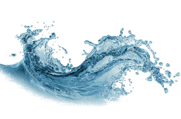 Obraz premium Abstract water splash, dynamic motion