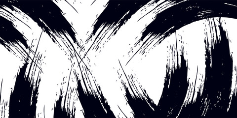 Grunge brush strokes templates, simple good modern art texture