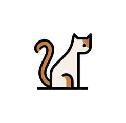 Simple cat illustration