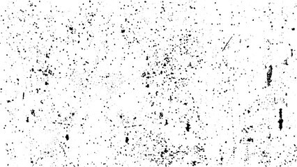 Distressed black texture. Dark grainy texture on white background. Dust overlay textured. Grain noise particles. Rusted white effect. 