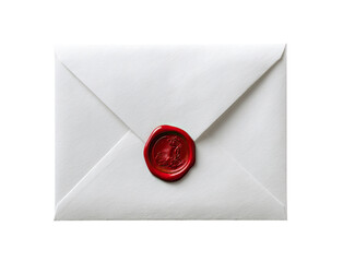 A white envelope with a red wax seal (1)