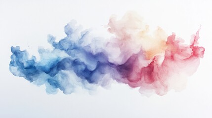 Fototapeta premium clouds on white background 