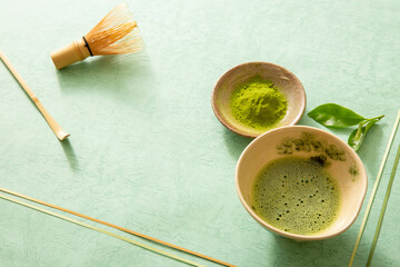 抹茶イメージ　背景素材