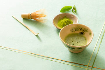 抹茶イメージ　背景素材