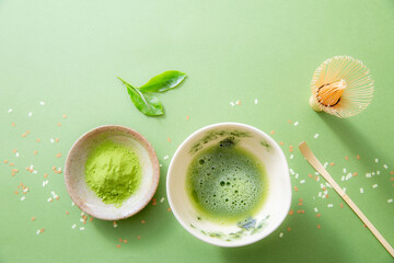 抹茶イメージ　背景素材