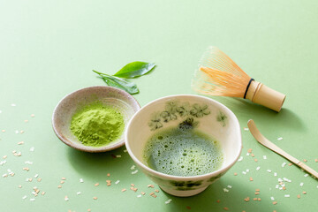 抹茶イメージ　背景素材