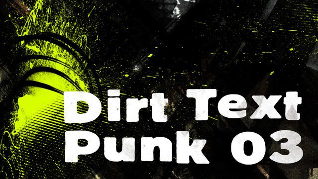 Dirt Text Transition 03