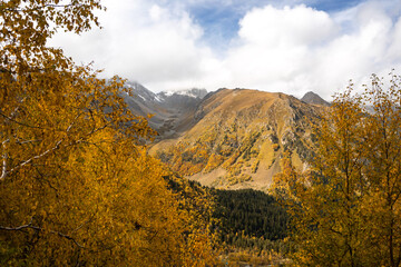 autumn in the mountains
