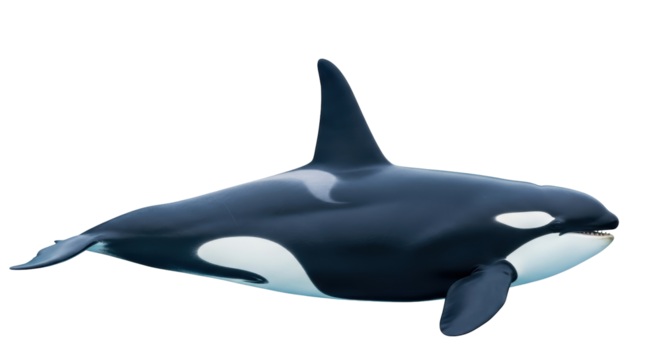 Isolated Killer Whale