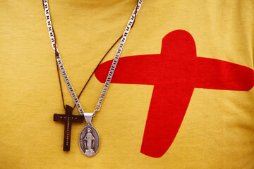 Pilgrim at World Youth Day 2011  .   Madrid. Spain.