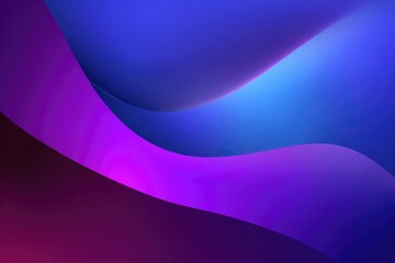 Abstract image with flowing purple and blue gradients