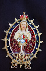 Virgin Mary.   Madrid. Spain.