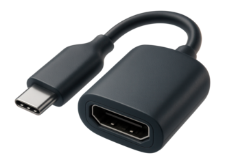 USB-C to DIN HDMI adapter