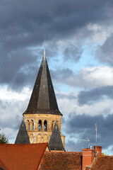 Obraz premium Paray le Monial. Basilica. France.