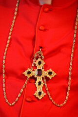 Chaldean patriarch's cross.  Paris. France.