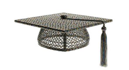 graduation cap and diploma