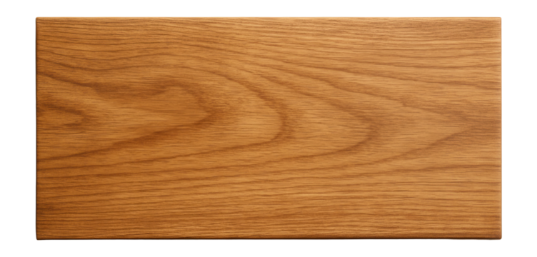 Wooden sign blank with flat surface and natural grain