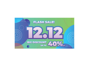 Flash Sale Banner 12.12