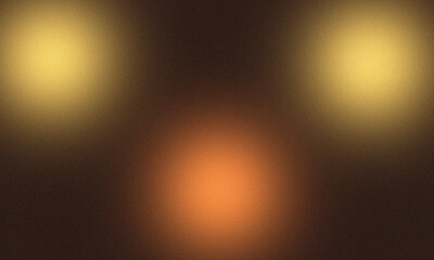 Abstract Grainy Gradient Background with Warm Orange and Yellow Tones