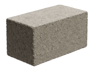 Concrete block with versatile use