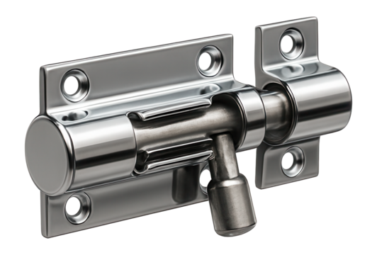 Barrel bolt lock with a sliding mechanism for doors
