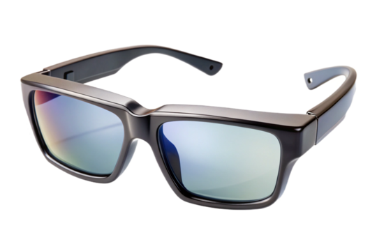 Augmented reality glasses technology modern wearable futuristic device isolated for digital use transparent background