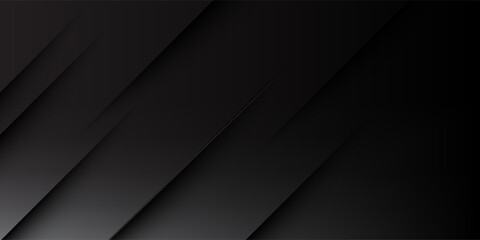 Abstract dark gradient background with diagonal layered lines. Elegant modern texture design suitable for business, luxury, and technology themes.