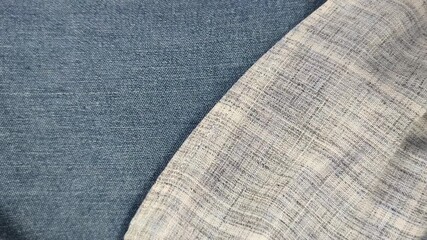 fabric texture close up. denim texture. blue and gray denim. fabric. Gray Fluted Fine Wool Fabric, Clothing, Gray Wool Material, Wool Fabric Structure. Texture Of Wool Material,