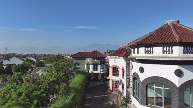 Beautiful Colonial Architecture in Indonesia.