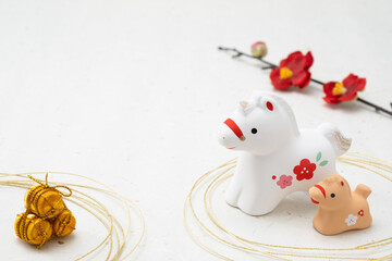 新年！2026年午年のイメージ