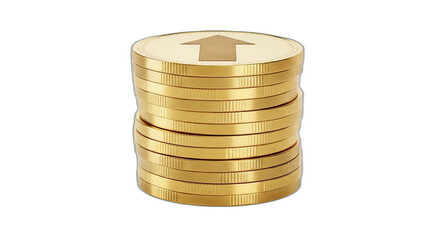 stack of gold coins