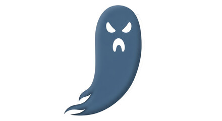 Isolated Cartoon Ghost